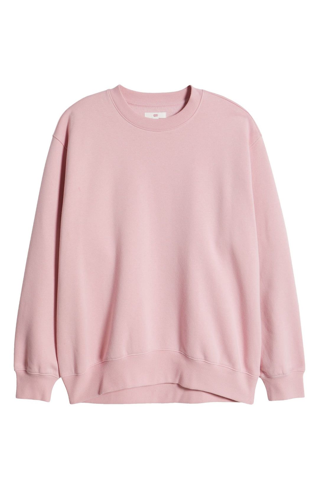 Dame afslappet sweatshirt med klassisk rund halsudskæring Stilla