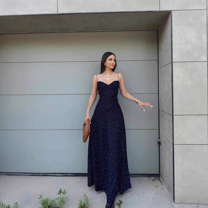 Dame Skinne Off-Shoulder Aftenkjole Stilla