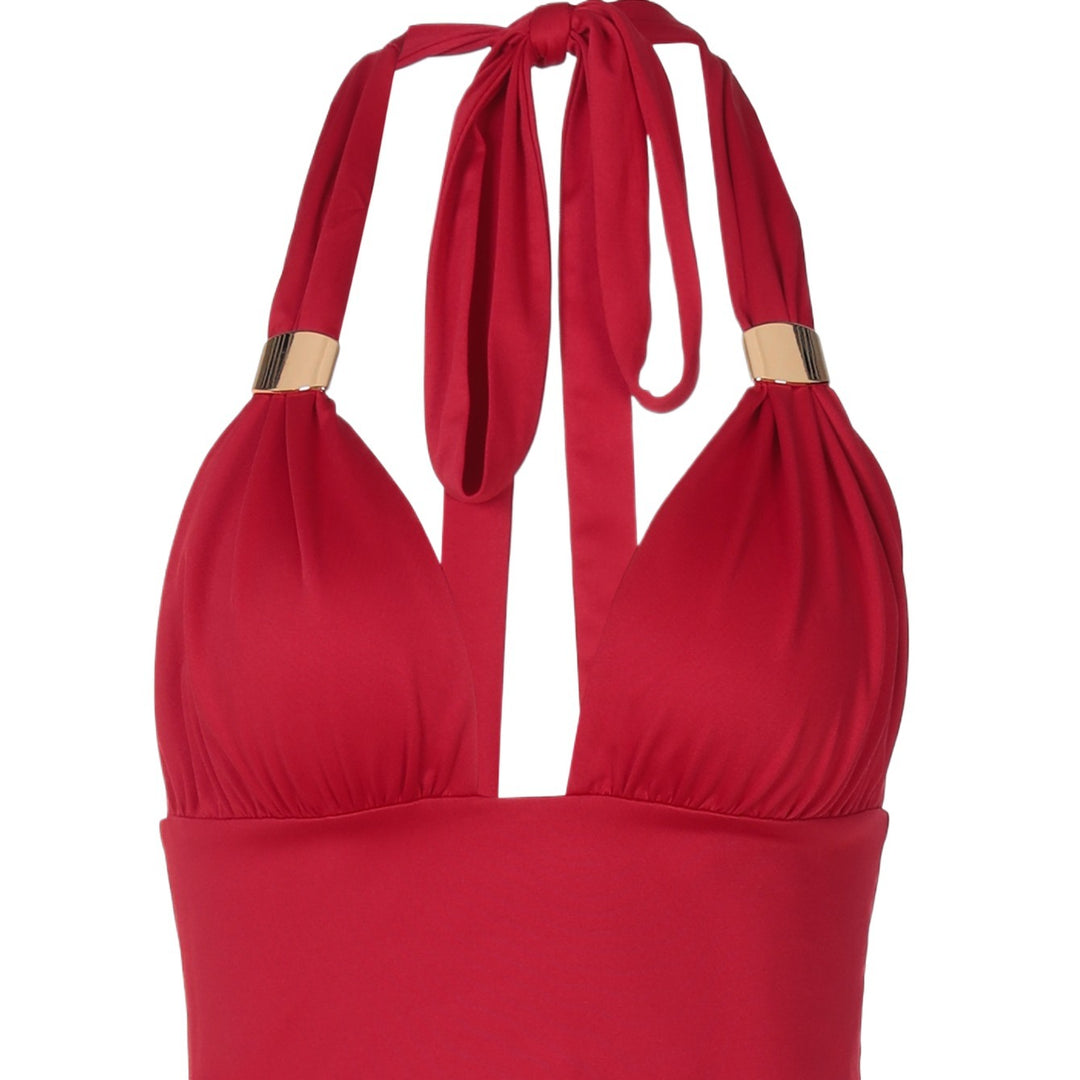 Dame Halterneck Crop Top Stilla