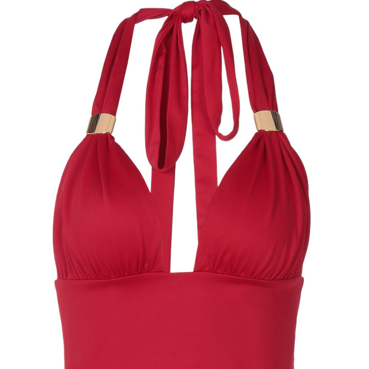 Dame Halterneck Crop Top Stilla