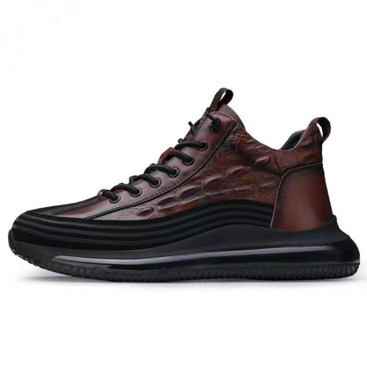 Dame Højhælede Sneakers med glitrende Overflade og skridsikker Sål Stilla