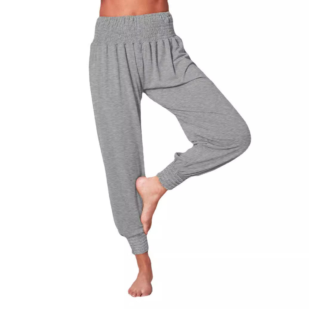 Dame luftig fritidsshorts med elastisk talje og smal kant Stilla