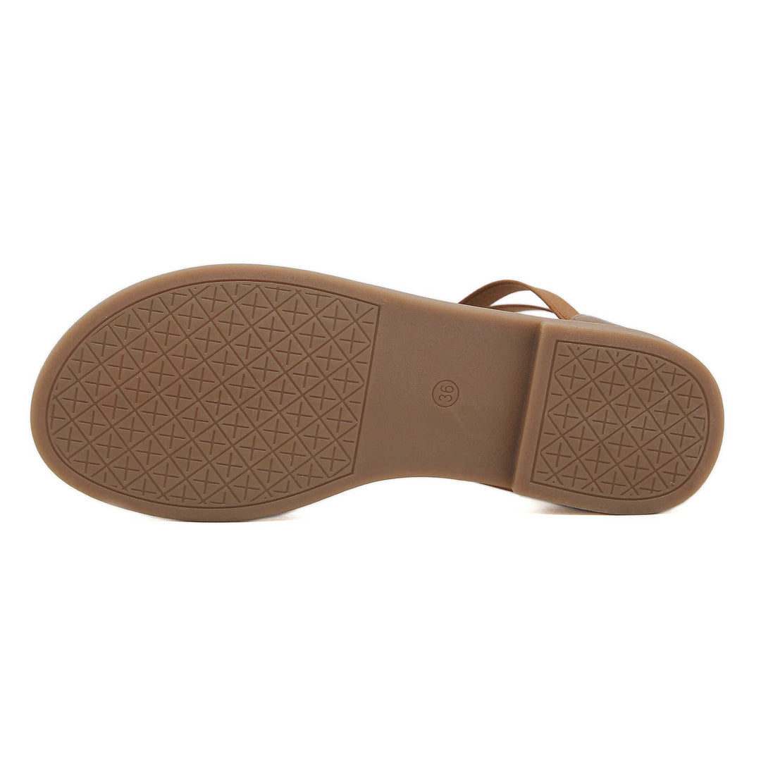 Dame sandaler med elegant snit og justerbare remme Stilla