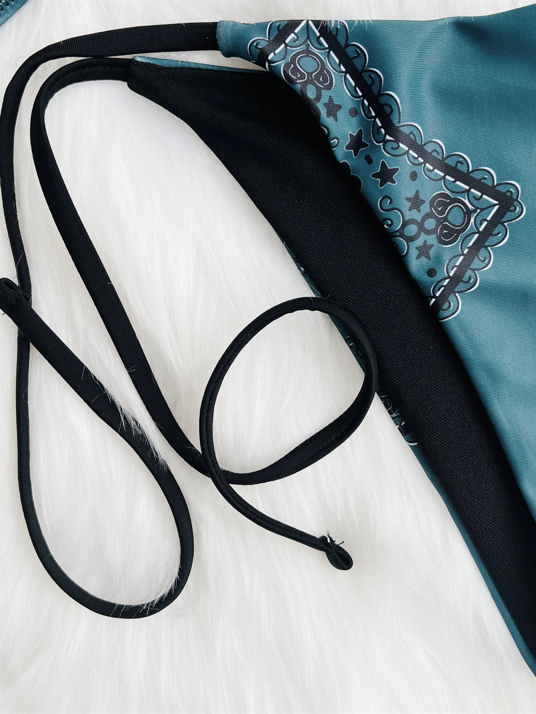 Dame Bandeau-Bikini med legende knude-design Skovae