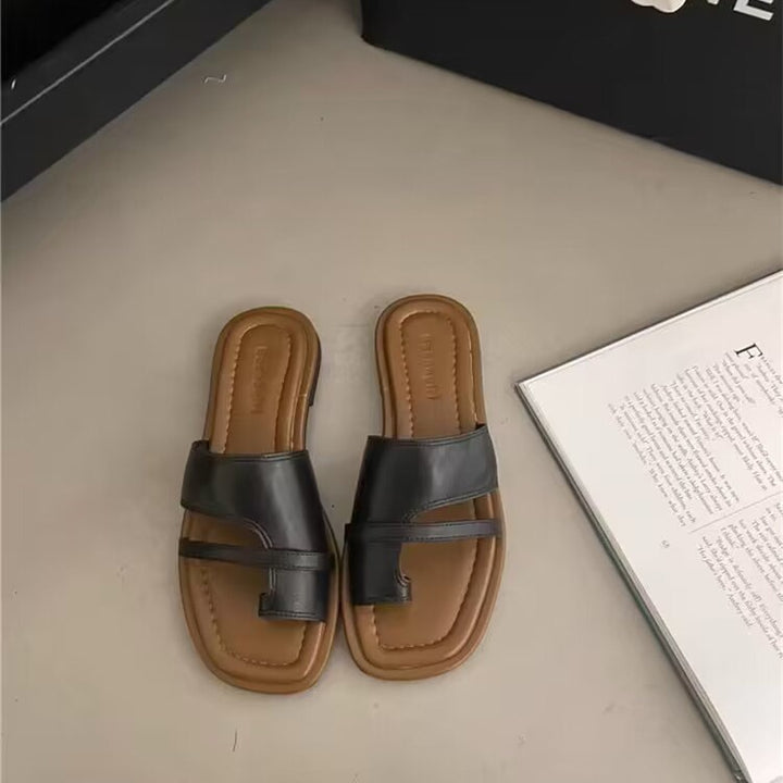 Dame Casual Slide Sandaler med minimalistisk design Stilla