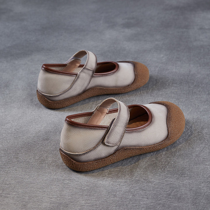 Dame Komfort Mary Jane Ballerinas med justerbar rem Stilla