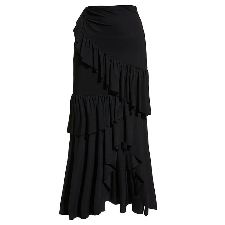 Dame asymmetrisk strandoutfit Stilla