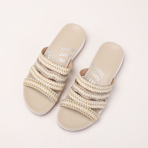 Dame Komfortable Sandaler med dekorerende detaljer Stilla