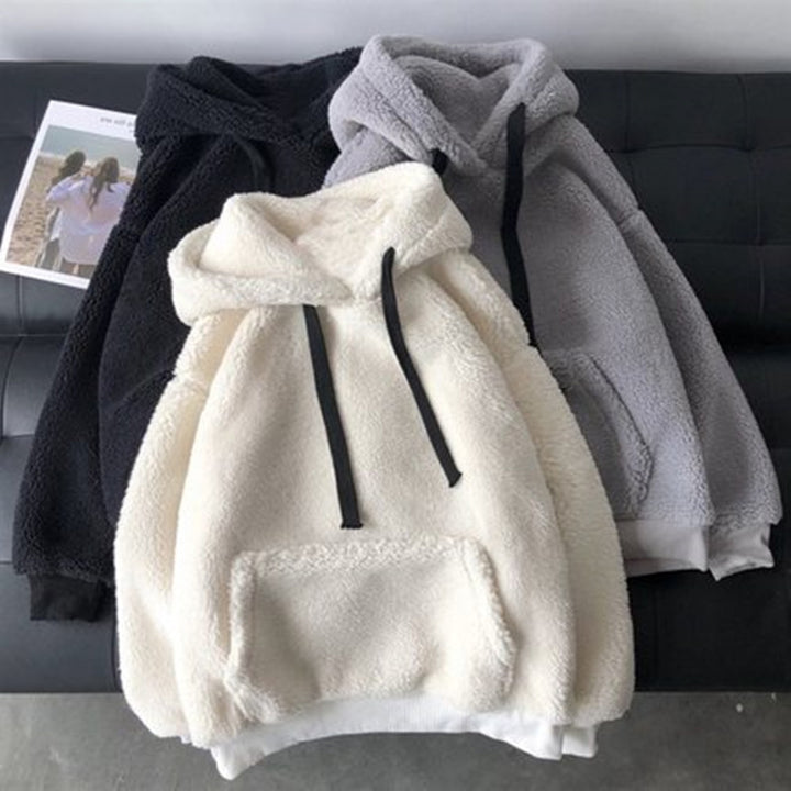 Femme Plush Fleece Hættetrøje Stilla