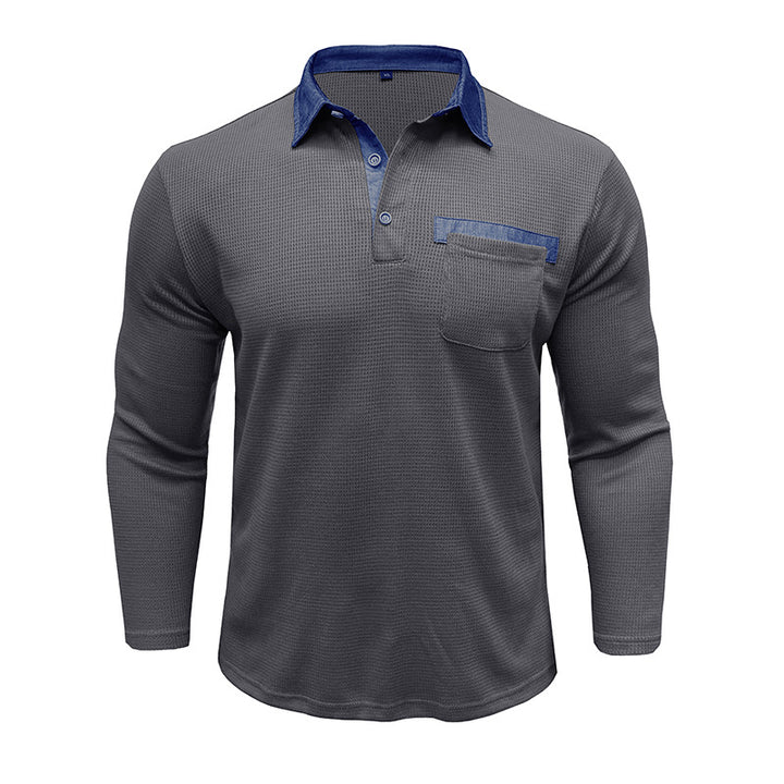 Herrer Langærmet Polo Shirt Stilla