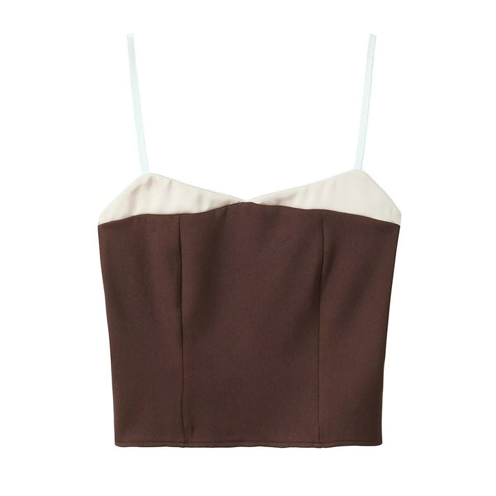 Femme Struktureret Crop Top Stilla