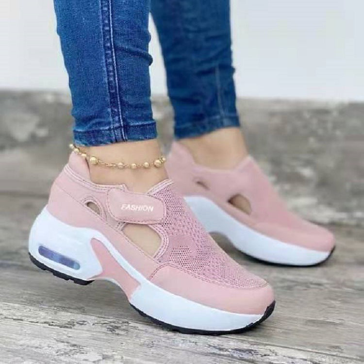 Dame Sporty og åndbare Sneakers med skridsikker sål Stilla