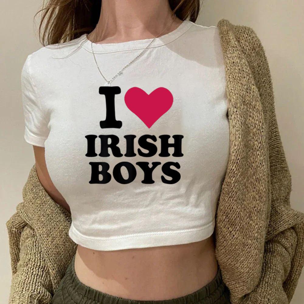 Dame T-shirt med kunstnerisk kattemotiv Skovae