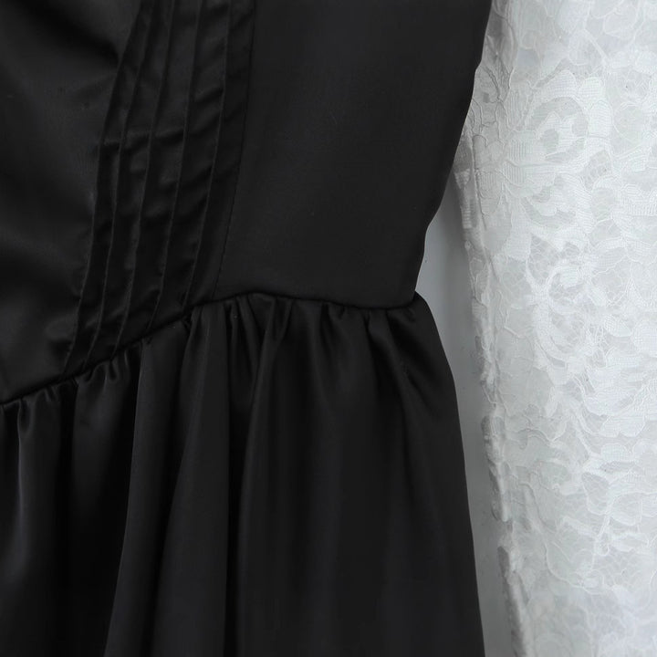 Femme Elegantes Spidsærmel Design A-Linie Kjole Stilla