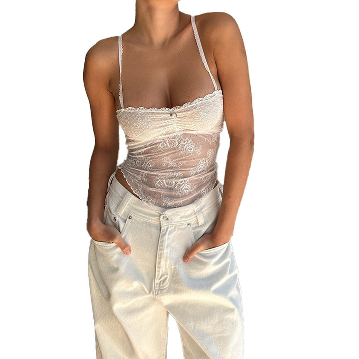 Dame Spidsrigtig Camisole Top Stilla
