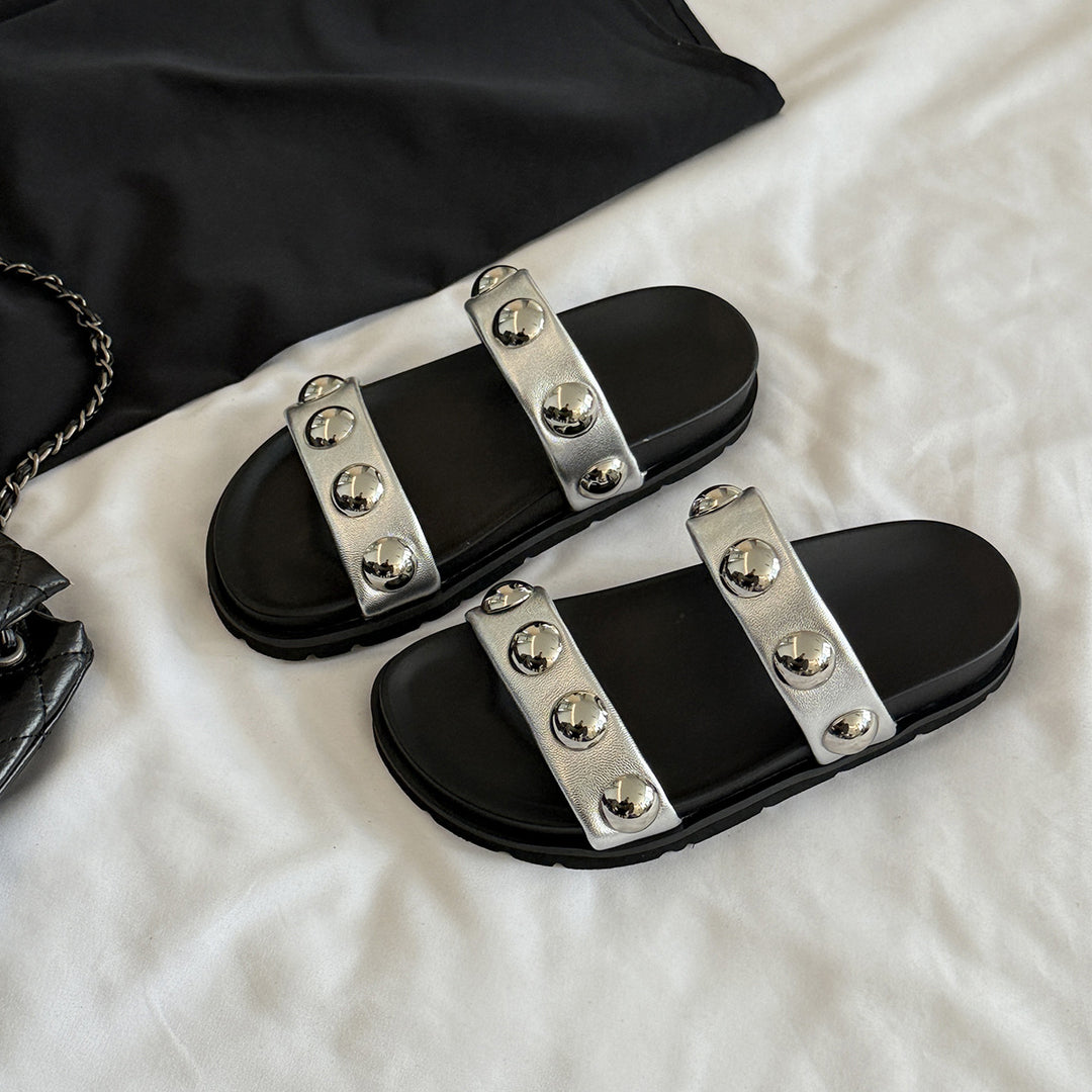 Femme Chic Nitter Slide Sandaler Stilla