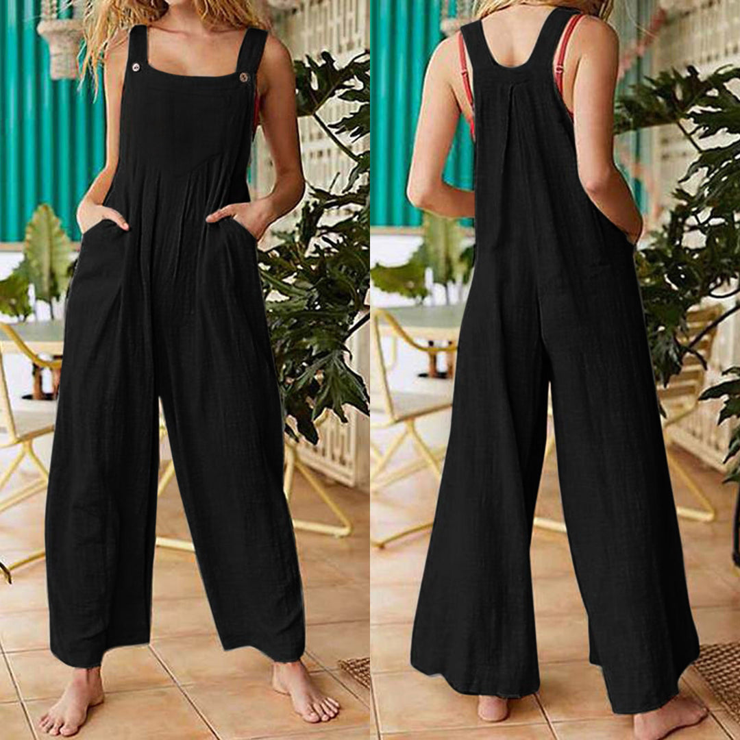 Femme Vidde-Ben Utility-Overall med justerbare stropper Stilla