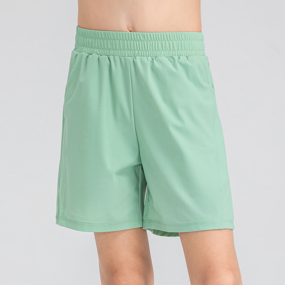 Drenge sporty fritidsshorts med praktisk elastisk talje og åndbart materiale Stilla