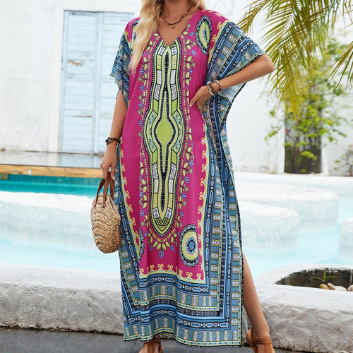 Femme Bohemian Maxi Kjole Stilla
