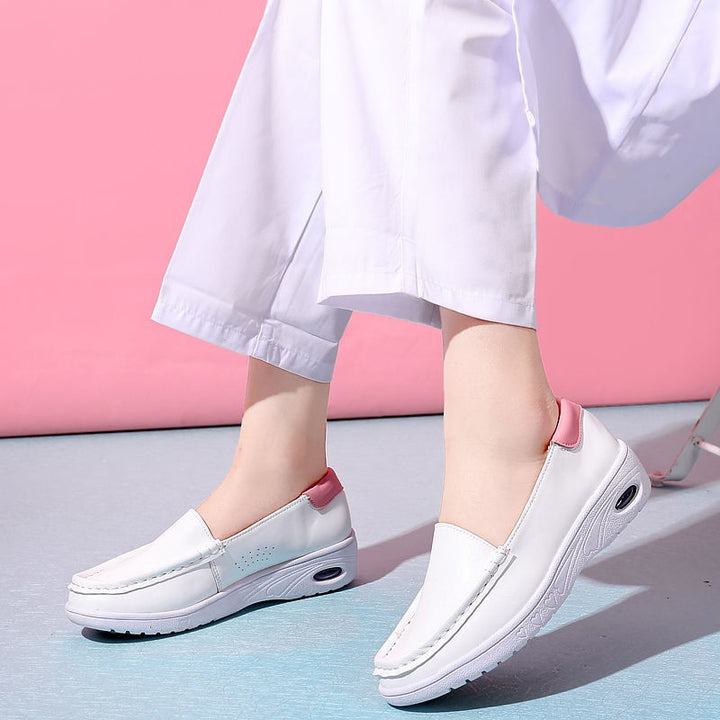 Dame Slip-On Komfort Sneakers med åndbart design Stilla