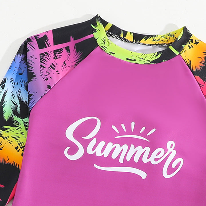 Dame Langærmet Sommer Rash Guard Sæt Stilla