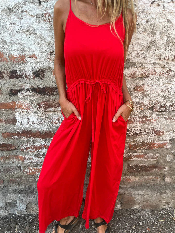 Kvinder Bohemian-stil Afslappet Overalls Stilla