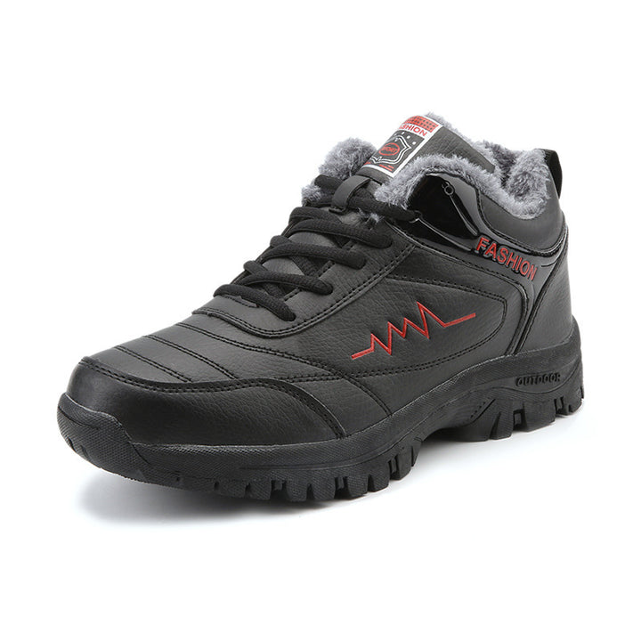 Herre Isoleret Mode Trail Sneakers Stilla