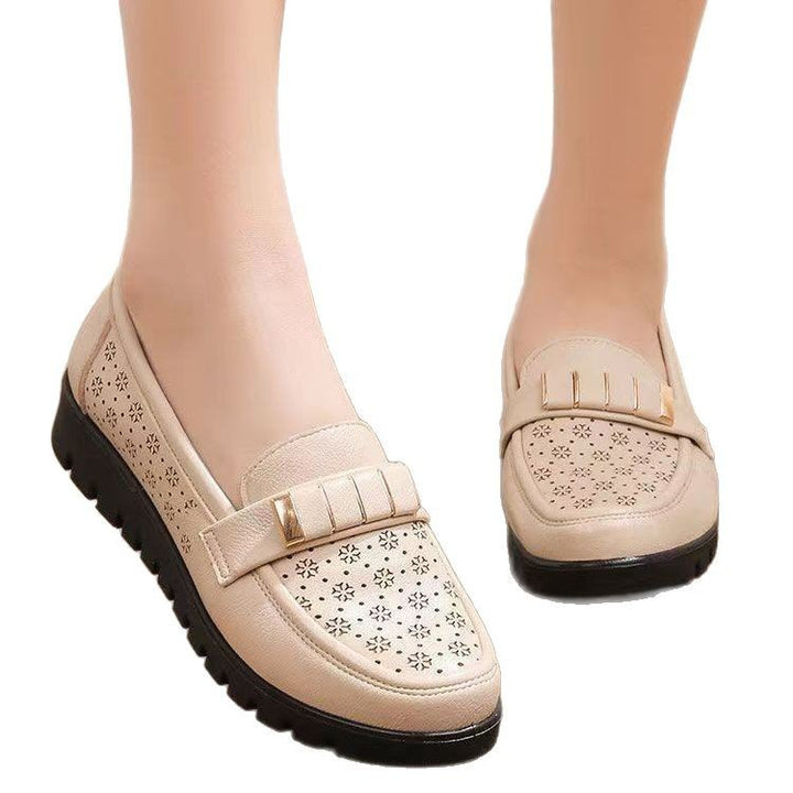 Dame ballerinas med moderigtigt gennembrudsdesign og komfortabel sål Stilla