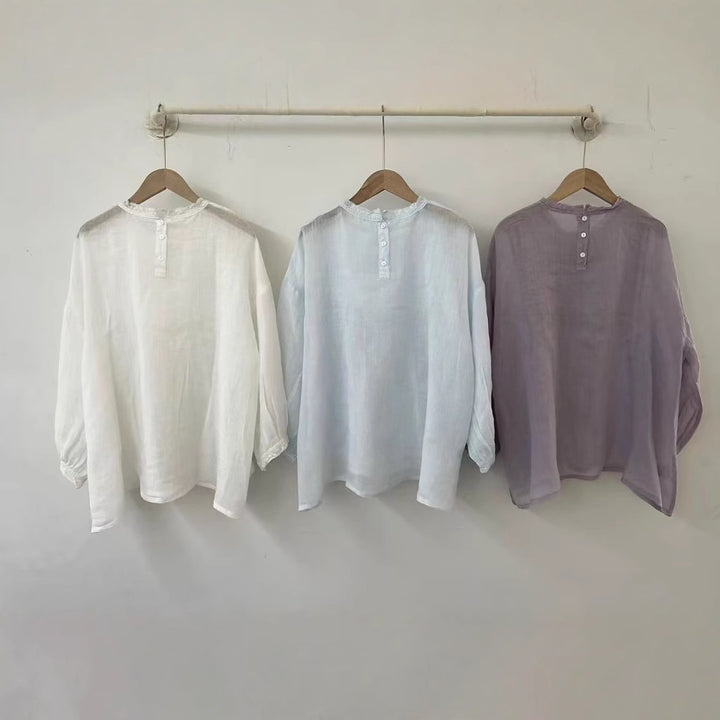 Femme Delicate Spidset Bluse Stilla