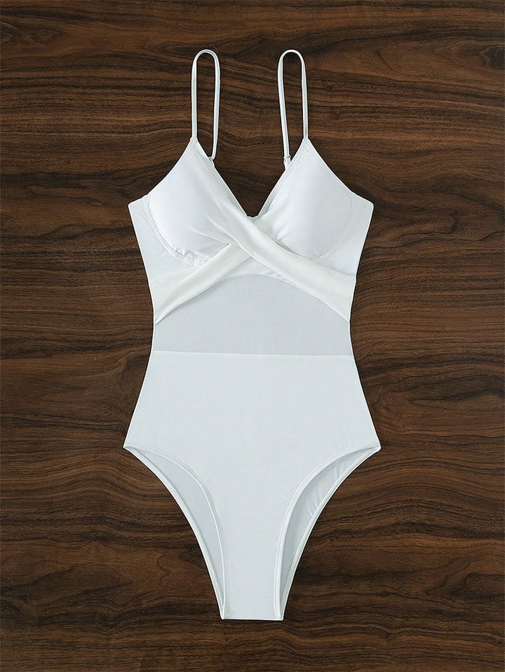 Dame Elegant Cross-Back Én-delt Badedragt Stilla