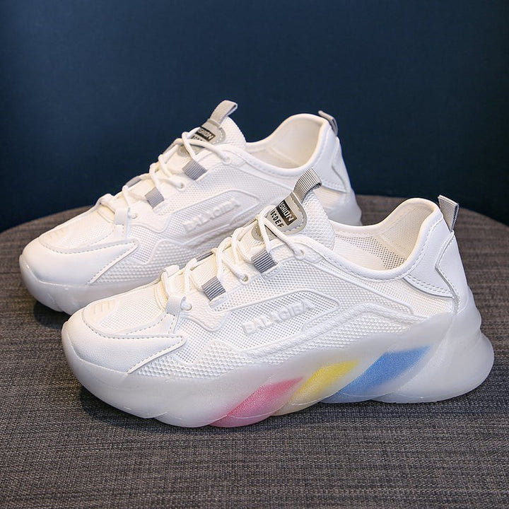 Dame mode Sneakers med futuristisk design og attraktiv sål Stilla