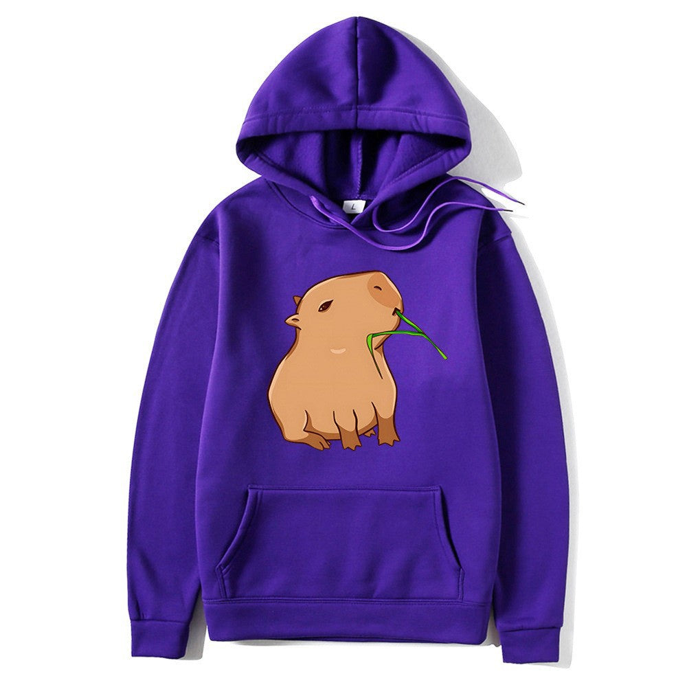 Kvinders hoodie med legende dyremotiv Skovae