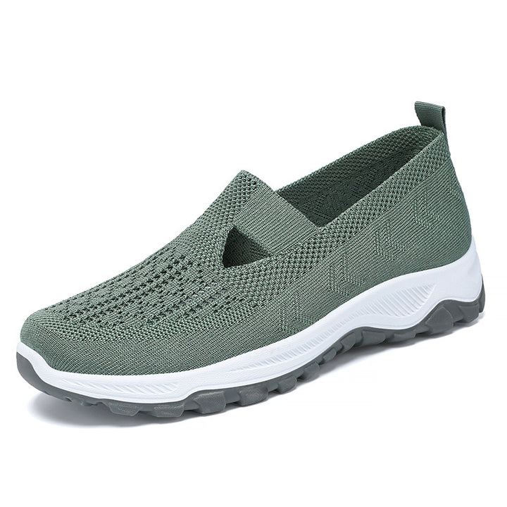 Dame Slip-On Fritidssko med åndbar overfladestruktur og skridsikker sål Stilla