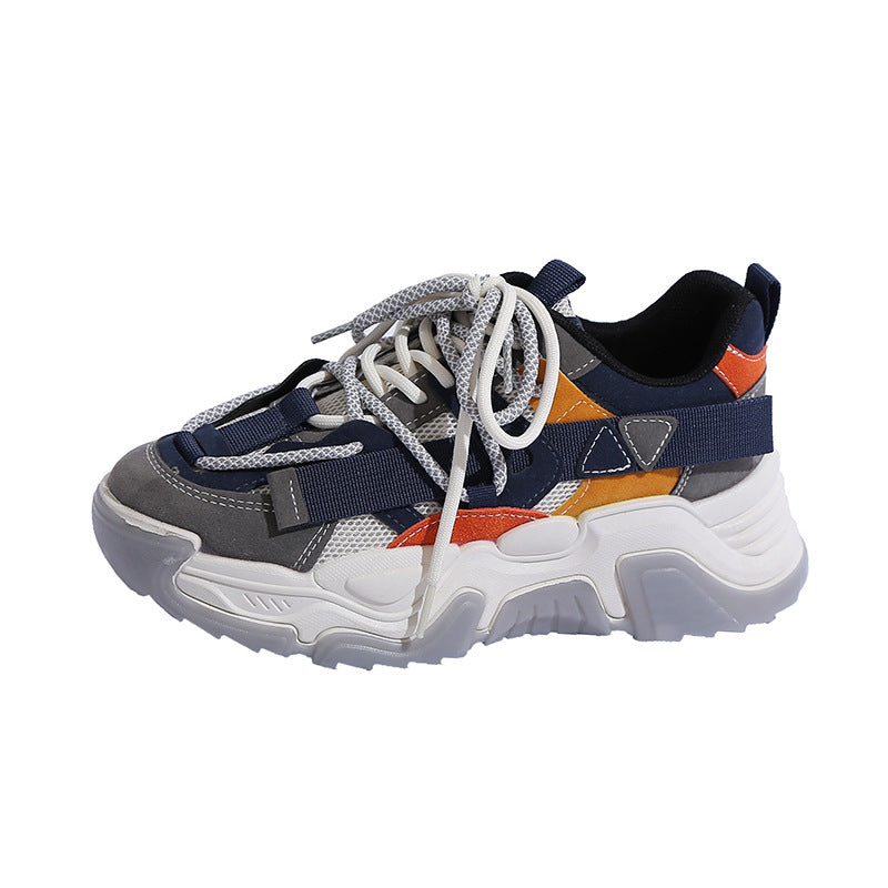 Dame Sporty Chunky Sneakers med innovativt såleprofil og åndbar overfladestruktur Stilla