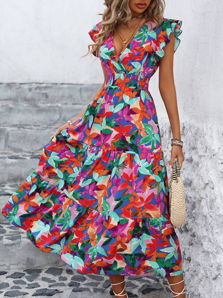 Dame Vibrant Garden Party Maxikjole Stilla
