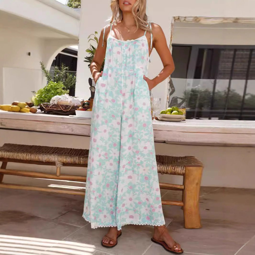 Dame Casual Sommer Overall Stilla