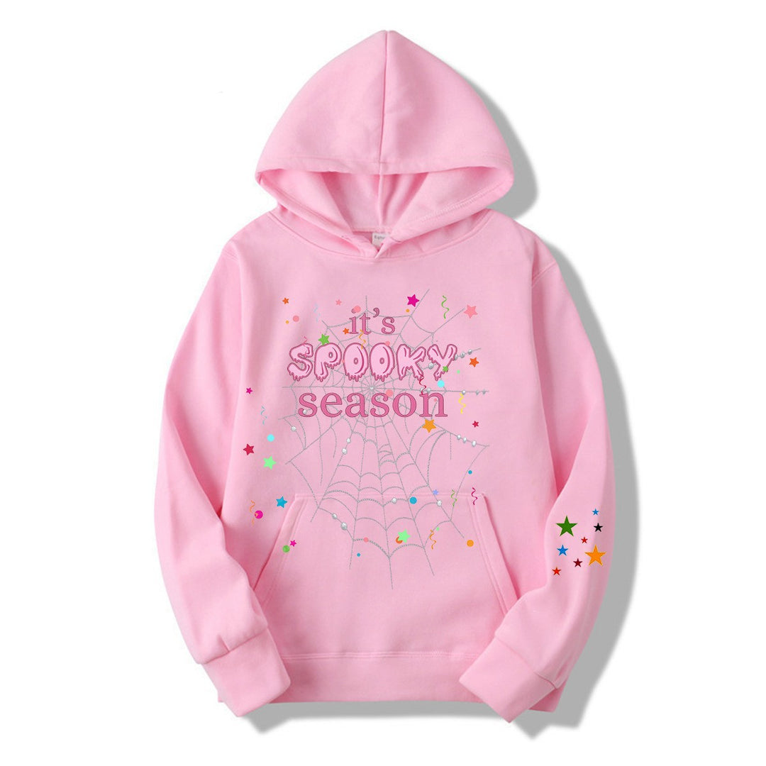 Kvinder hyggelig hoodie med grafisk Halloween design Skovae