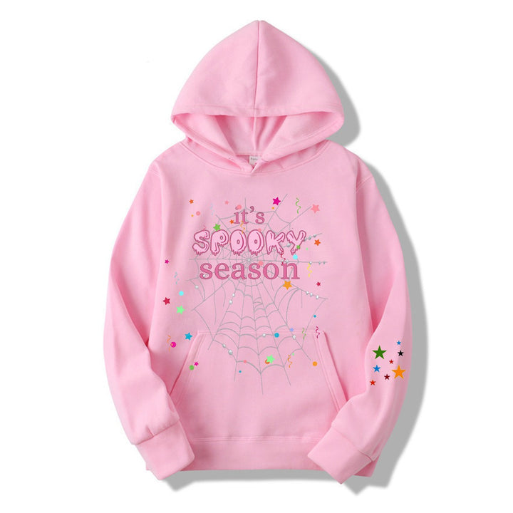 Kvinder hyggelig hoodie med grafisk Halloween design Skovae