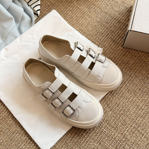 Femme Casual Spænde Slide Sneakers Stilla