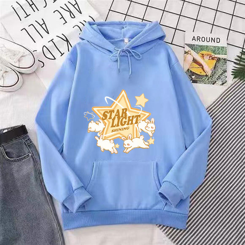 Kvinders hætte sweatshirt med legende eventyrmotiv Skovae
