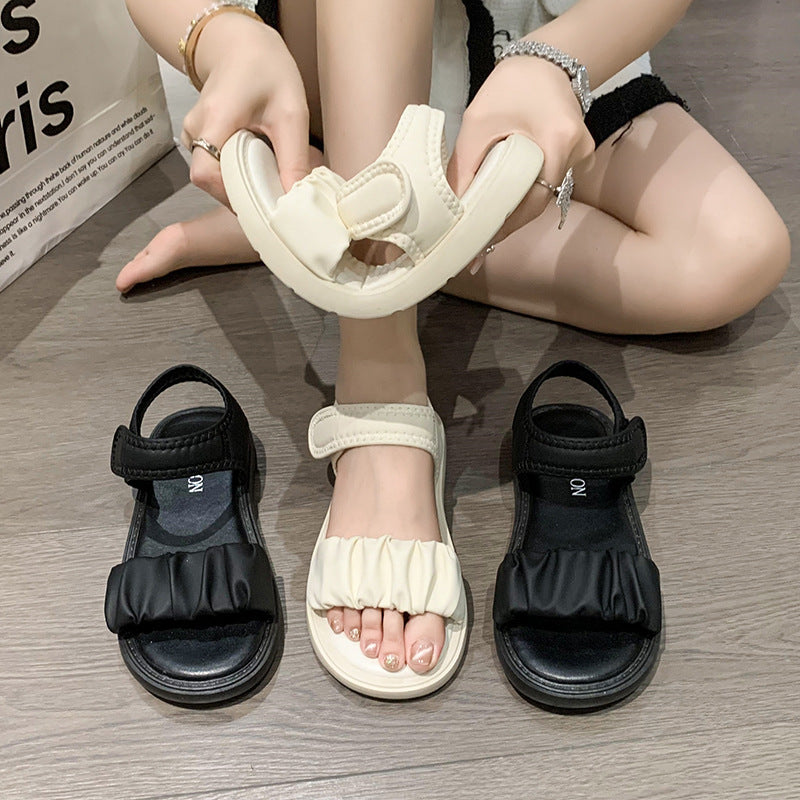 Dame sandaler med justerbart remdesign og blød polstring Stilla