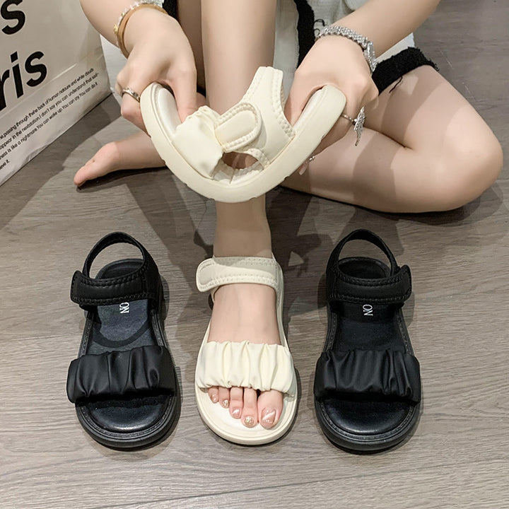 Dame sandaler med justerbart remdesign og blød polstring Stilla