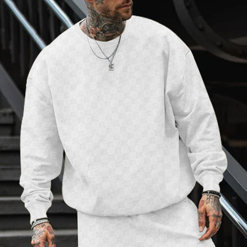 Herren behagelig Oversized-Cardigan med afslappet design og elastiske manchetter Stilla