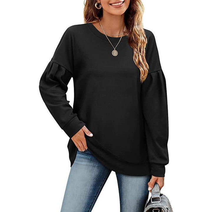 Dame Oversized Sweatshirt med Puffærmer Stilla