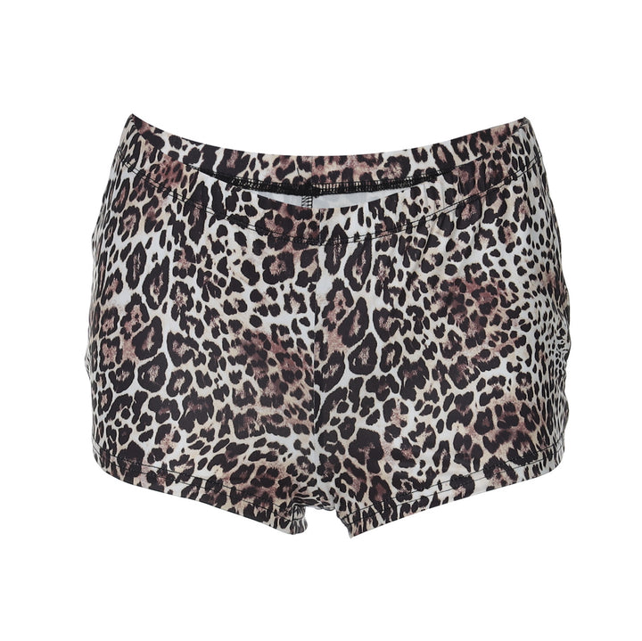 Damer Sportliche Shorts i spændende Leo-print Stilla