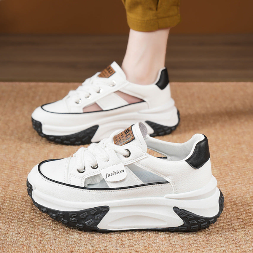 Dame Chunky Sneakers med trendy profilsål og komfortabel dæmpning Stilla