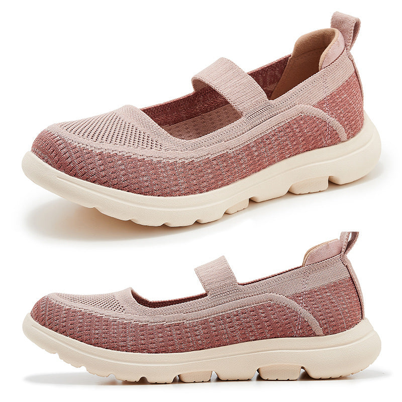 Dame sneakers med behagelig velcro lukning og åndbart overmateriale Stilla