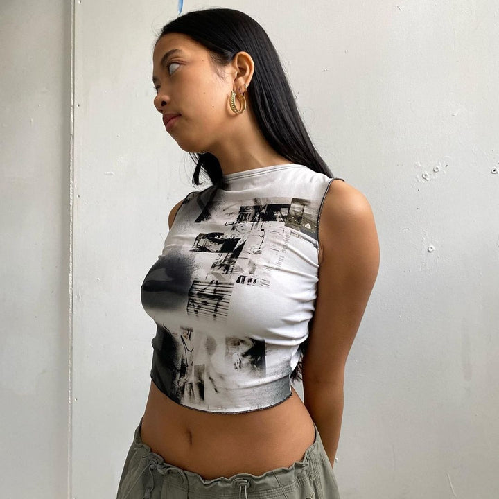Dame Crop Top Skovae