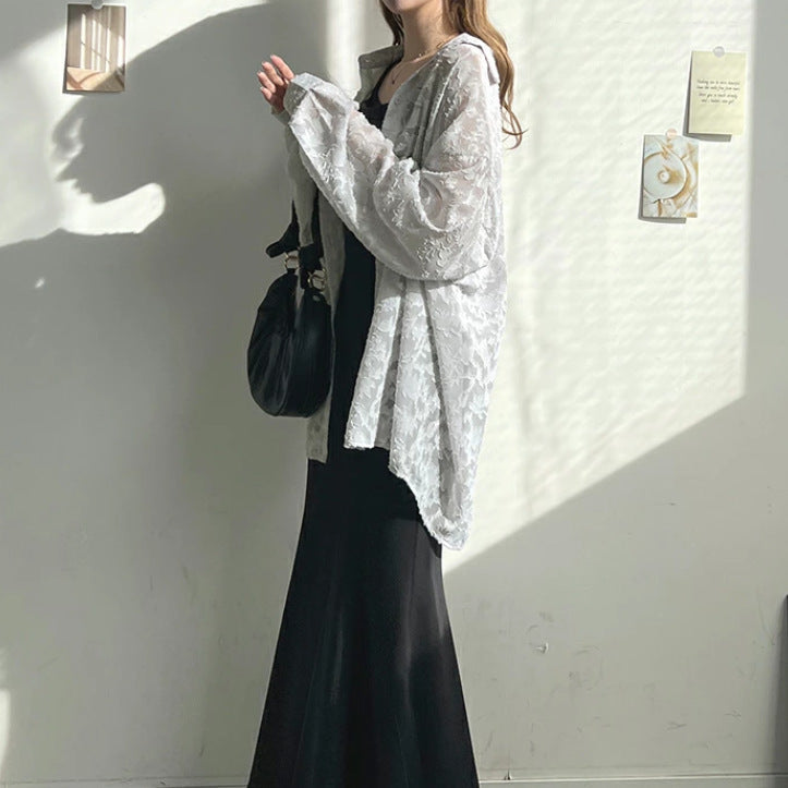 Dame Spids-Kimono-Jakke Stilla
