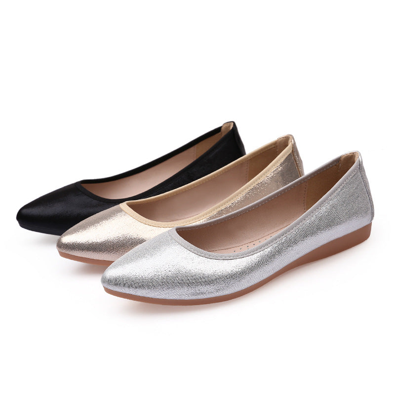 Dame elegante Ballerinas med spids tåområde Stilla